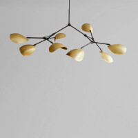 Nowoczesna lampa wisząca złota 213054 Stingray Chandelier Brass Lighting 101 Copenhagen