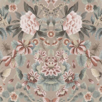 Tapeta adamaszek Designers Guild PDG1156/03 Ikebana Damask Gilver Ikebana