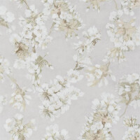 Tapeta kwiaty kwitnącej wiśni Designers Guild PDG1148/01 Fleur D'Assam Pearl Porcelaine De Chine
