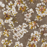 Tapeta kwiaty kwitnącej wiśni Designers Guild PDG1148/03 Fleur D'Assam Copper Porcelaine De Chine