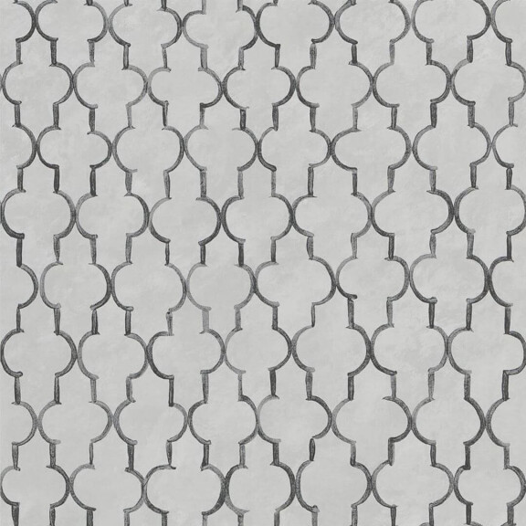 Tapeta jak koniczyna marokańska Designers Guild PDG1151/01 Pergola Trellis Porcelaine De Chine