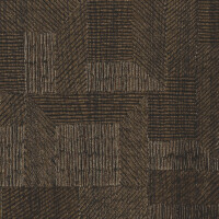 Tapeta jak drewniana mozaika Elitis VP938 73 Ramille Bois Sculpte