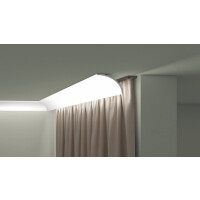 Listwa przysufitowa oświetleniowa LED Wallstyl IL18 NMC Noel & Marquet wys. 9 cm