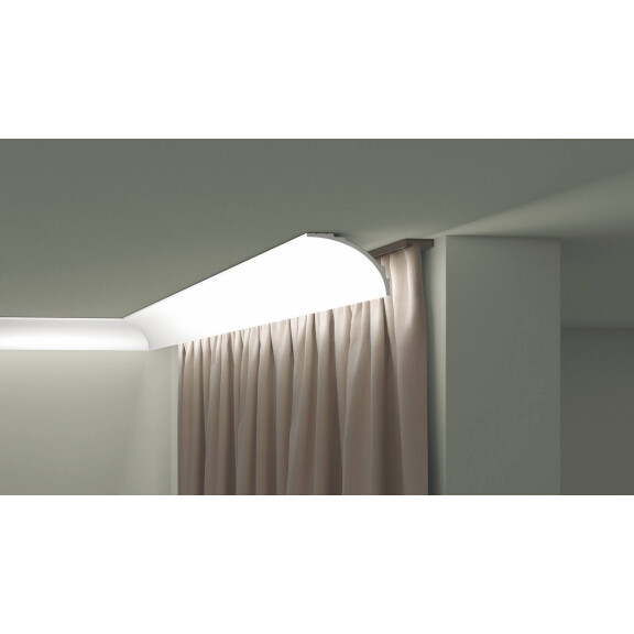 Listwa przysufitowa oświetleniowa LED Wallstyl IL18 NMC Noel & Marquet wys. 9 cm