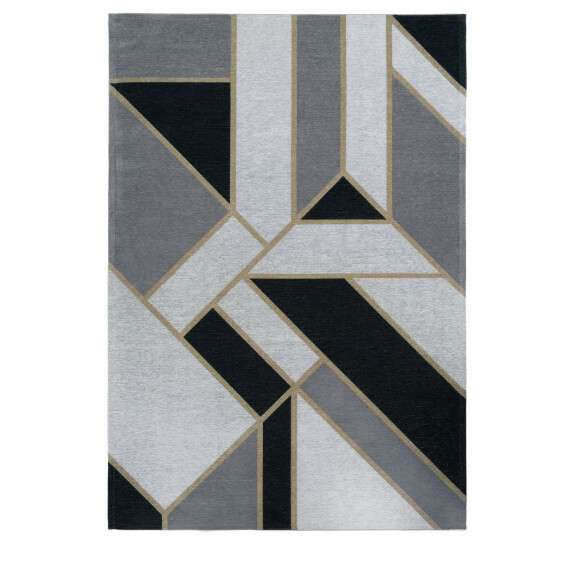 Dywan Geometryczny Carpet Decor Gatsby Black Art Deco Collection