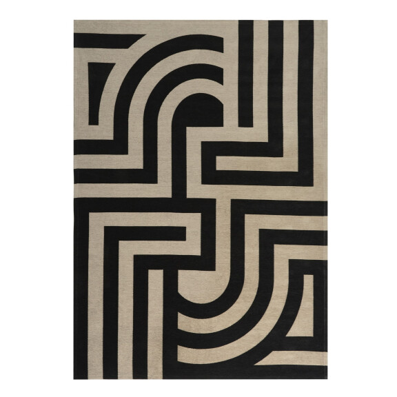 Dywan Geometryczny Carpet Decor Tiffany Black Art Deco Collection