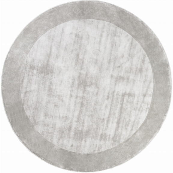 Dywan Nowoczesny Okrągły Carpet Decor Tere Light Gray Round Handmade Collection