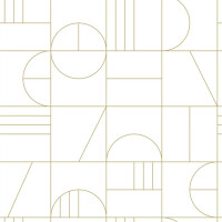 Tapeta Geometryczna Esta 139141 Art Deco