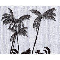 Fototapeta pod prysznic w palmy WET_MW1502 Miami winter Wall and Deco