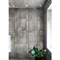 Fototapeta pod prysznic z geometrycznym wzorem WET_NO1501 Nouveau Wall and Deco