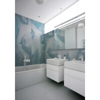 Fototapeta pod prysznic WET_PE1501 Petrol Wall and Deco