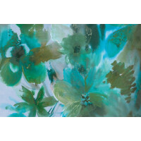 Tapeta ze wzorem kwiatów Tecnografica 56089 Jade Green
