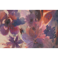 Tapeta ze wzorem kwiatów Tecnografica 56089 Jade Purple