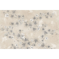 Tapeta kwiaty i ptaki Tecnografica 56417 Birdflower Beige Deco