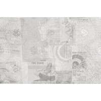 Tapeta Okręgi I Kobiety Tecnografica 56505 Fifties Grey