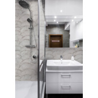 Tapeta jak beton Tecnografica 59135 Grey Sea