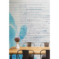 Tapeta Notatnik Tecnografica 60665 Ppp Ghostwriter Blue