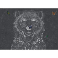 Tapeta Niedźwiedź Tecnografica 61084 Ursidae Dark