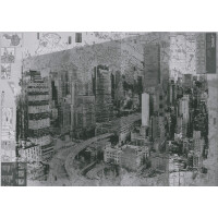 Tapeta Miasto Tecnografica 62056 Chelsea Monochrome