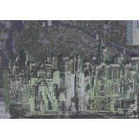 Tapeta Plan Miasta Tecnografica 62057 Jersey Green