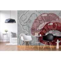 Tapeta Usta Tecnografica 62715-1 B Suzie Deco Red