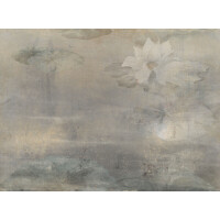 Tapeta Lilie Wodne Tecnografica 73018-3 Giverny Grey