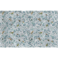 Tapeta tropikalne liscie i ptaki Tecnografica 73131-2 Jumanji Grey
