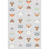 Tapeta Zwierzęta Tecnografica 76178-3 Totem Grey