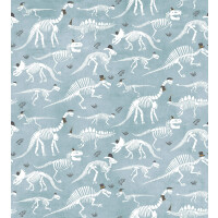Tapeta Szkielety Dinozaurów Tecnografica 76405-2 Dino Jeans