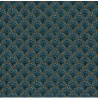 Tapeta z wachlarzami Rebel Walls R17471 Marmaris Peacock Oddity