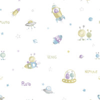 Tapeta kosmos ICH Wallpaper 3355-1 Marte Oh La La