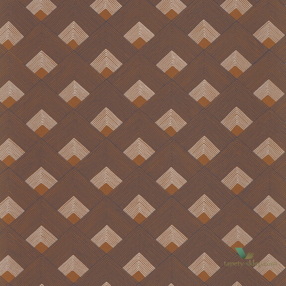 Tapeta w stylu Art-Deco Casamance 74471130 Ondes Misura