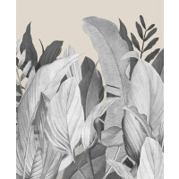 Mural w tropikalne liście Hohenberger 18000 Tropical Forest Tropical