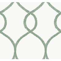 Tapeta kratownica York KT2231 Laurel Leaf Ogee 24 Karat