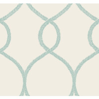 Tapeta kratownica York KT2238 Laurel Leaf Ogee 24 Karat