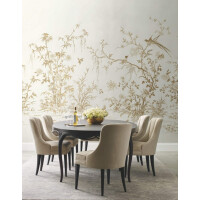 Mural roślinny York KT2262M Flowering Vine Chinoiserie 24 Karat