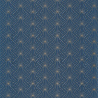 Tapeta w stylu Art-Deco Caselio ONB 101236221 Sunrise Only Blue