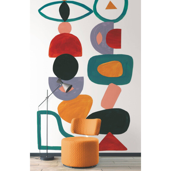Mural abstrakcyjny Casadeco BFM 87028512 Totem Beauty Full Image 2