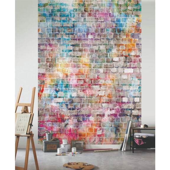 Mural cegła Casadeco BFM 87124315 Brickcolor Beauty Full Image 2