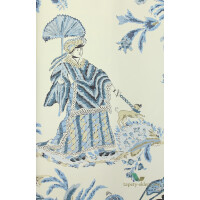 Tapeta Thibaut T72573 Royale Toile Chestnut Hill