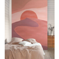 Mural ze wzorem pustyni Caselio BFM 102544044 Sunset Desert Beauty Full Image 2