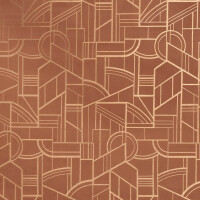 Tapeta tekstylna Art Deco Casamance 71020111 Reims Mellow