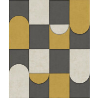 Tapeta geometryczna Decoprint AF24551 3D Patchwork Affinity