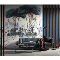 Fototapeta żurawie Wallcraft Lorenti 550 31 2201
