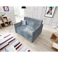 Sofa VITON 2-osobowa Amerykanka Szara