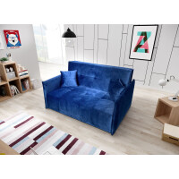 Sofa VITON 3-osobowa Granatowa Amerykanka
