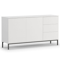 Komoda QUERTY Biała LOFT 150 Nowoczesna Do Salonu Pokoju QT-01