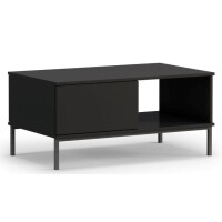 Stolik kawowy QUERTY Czarny LOFT Nowoczesny Do Salonu Pokoju QT-02