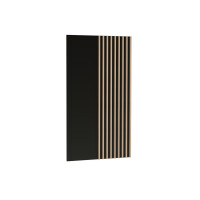 Panel KALI K-10 Szerokość 80 Wysokość 138 Lamele Dąb Artisan Czarny