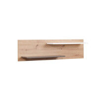 Półka wisząca KEVIN 10 Szerokość 110 cm dąb artisan/ grafit / biały